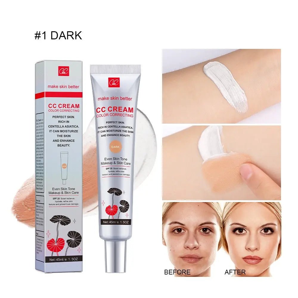 Crème CC Éclat Parfait – Teint Unifié & Hydraté SPF25+ ( dark ) 45ml - baay shop